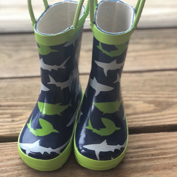shark rain boots for toddlers